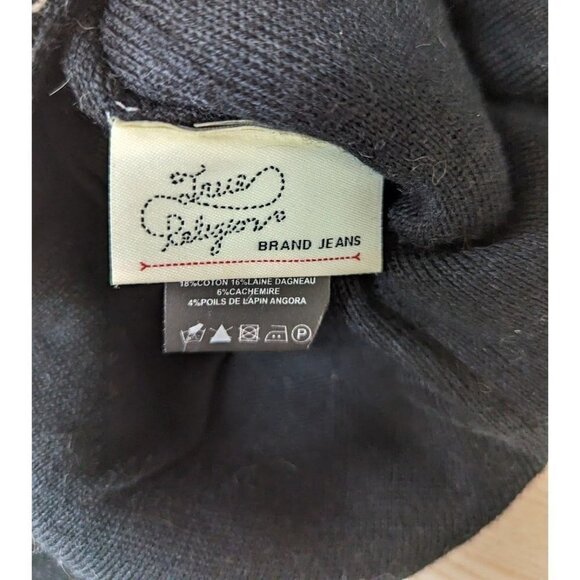 True Religion Brown Nordic Wool Winter Beanie Hat Adult One Size - Picture 3 of 7